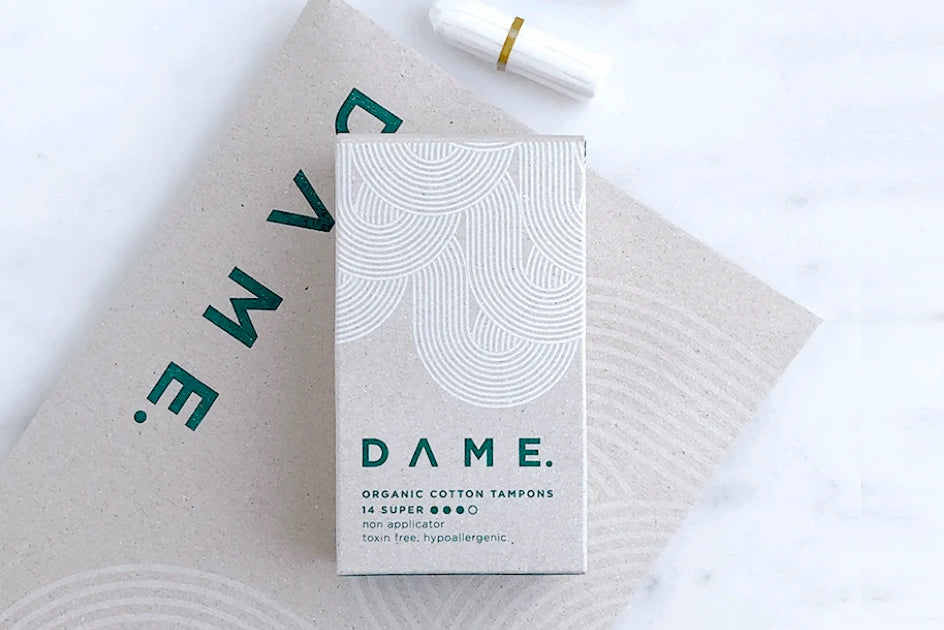 Dame sustainable tampons