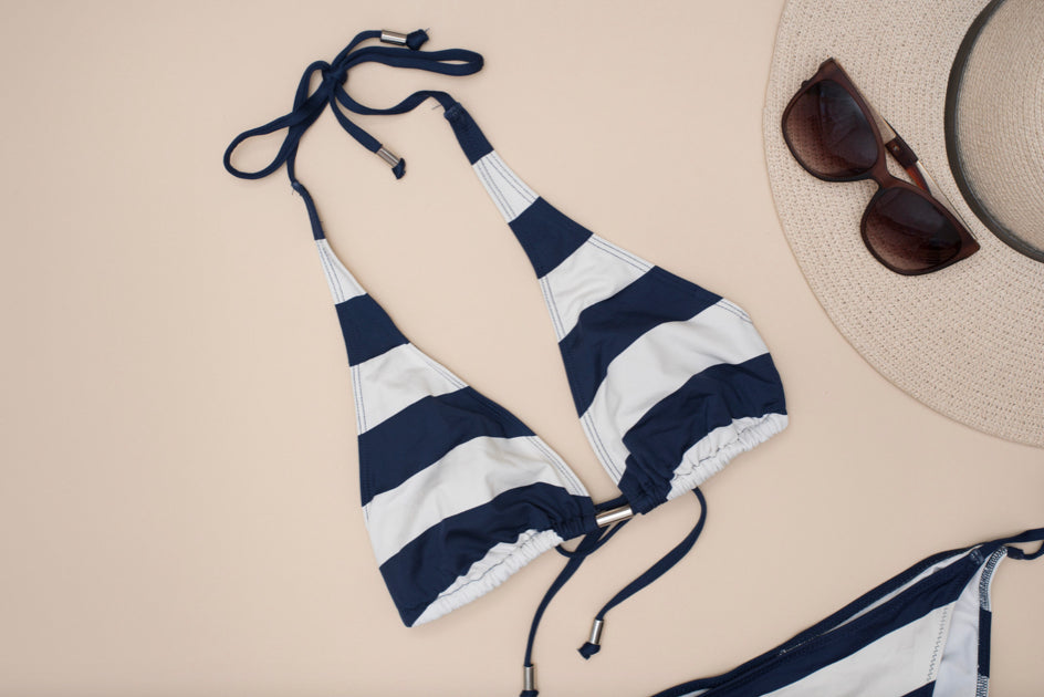 Swimwear flatlay