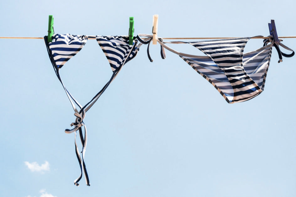 drying swimwear