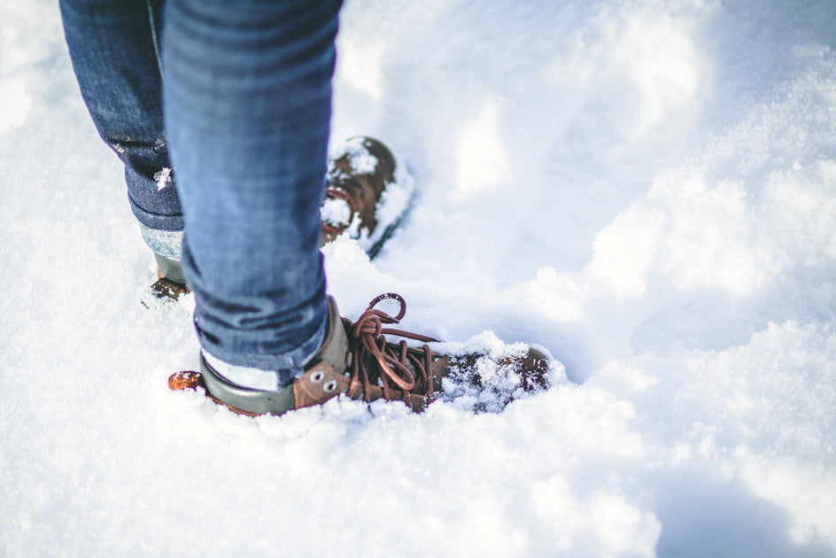 ski shoes snow