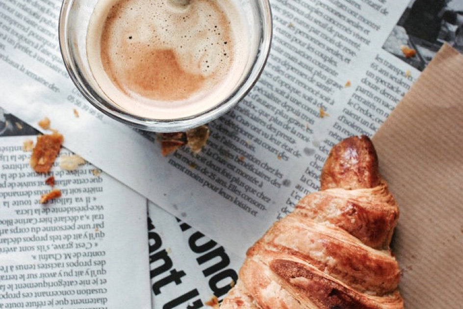 Coffee and Croissant 