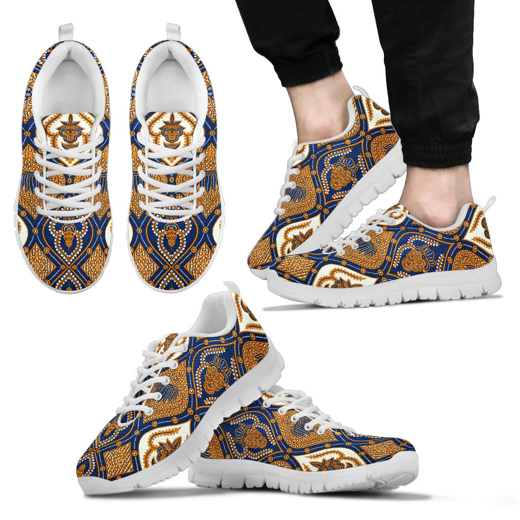 Indonesian Batik  Sneakers Batik  Pattern Shoes  LoveTheWorld