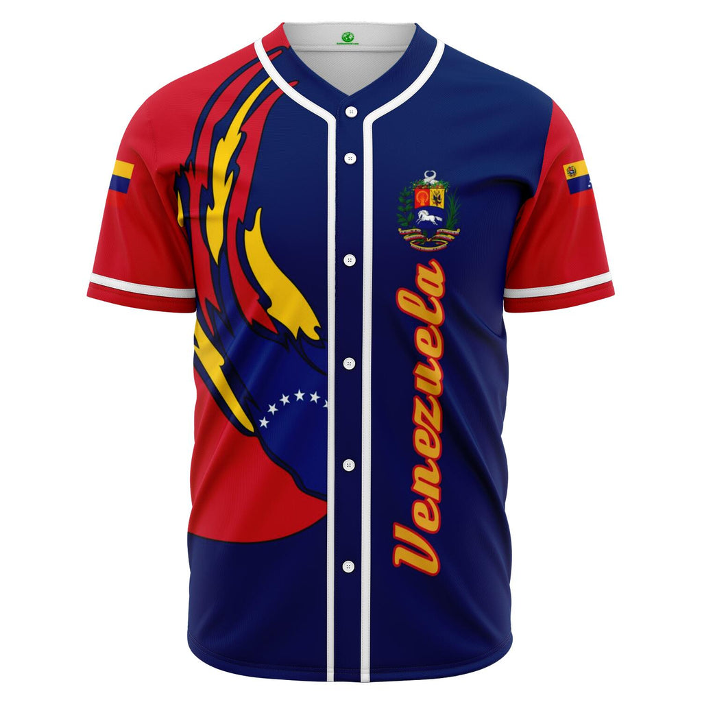 Venezuela Baseball Team Baseball Jersey Venezuelan Baseball Jersey