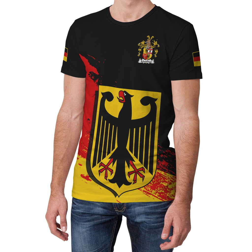 Matthias Germany T-Shirt - German Family Crest (Women's ...