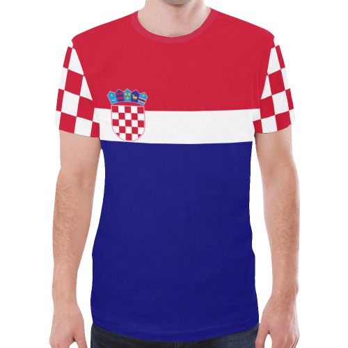 Croatia T Shirt Croatia Flag H4