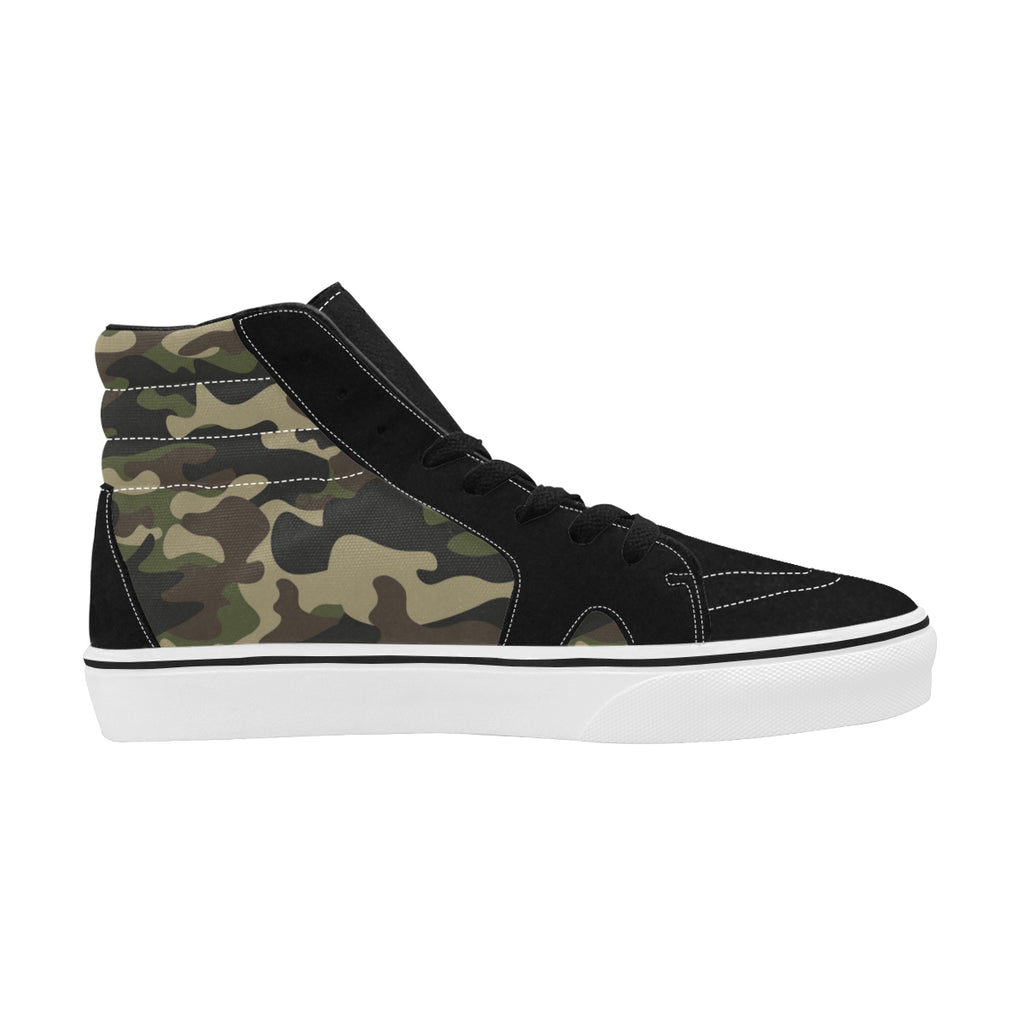 camouflage high tops