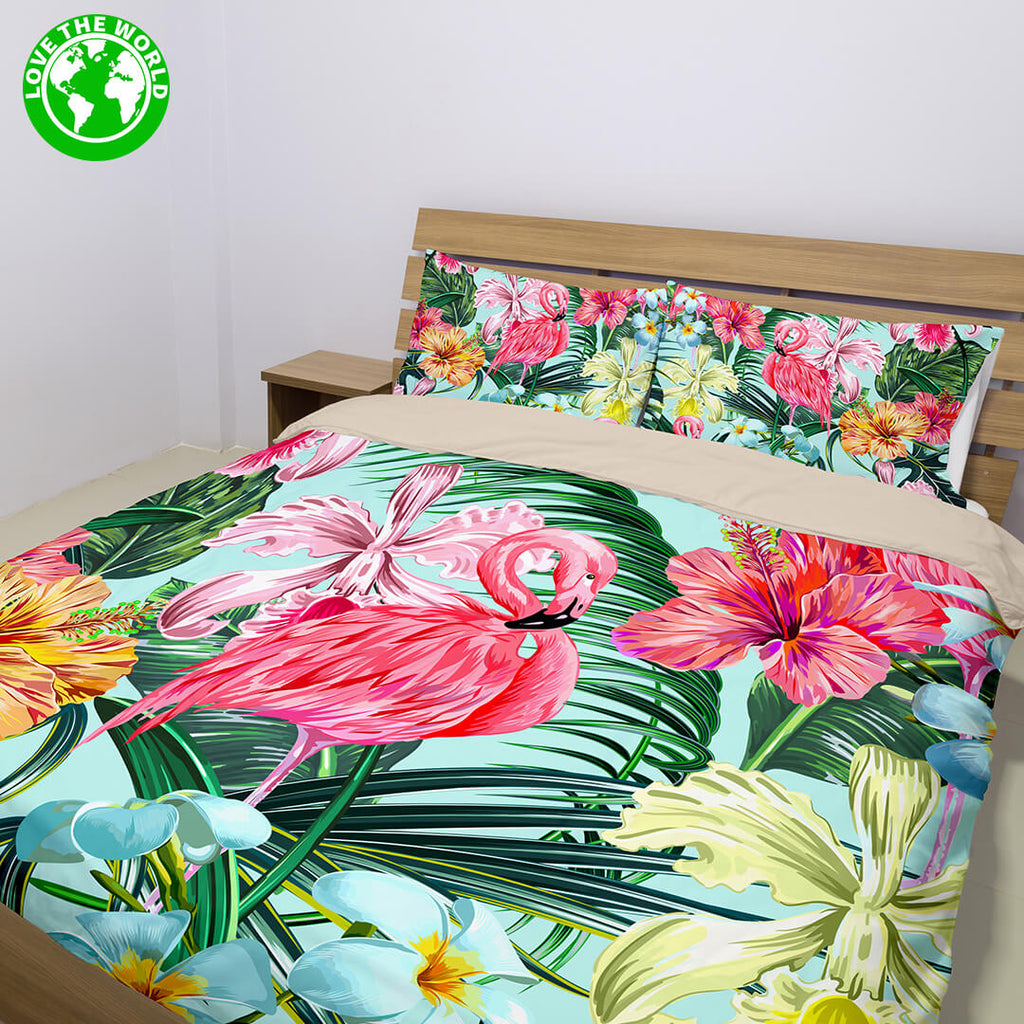 tropical bedding