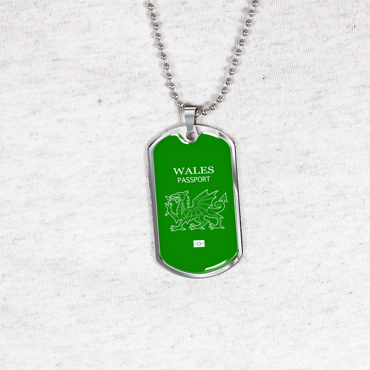 Wales Passport Green Luxury Dog Tag - Bn01 |Accessories ...