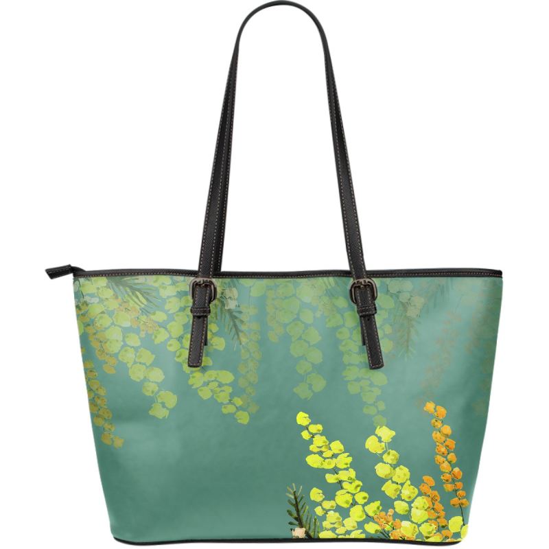 Australia Mimosa Large Leather Tote Bag K5 |Bags| Love The World – LoveTheWorld