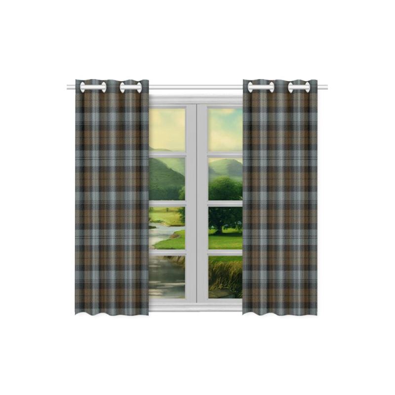 black watch tartan curtains