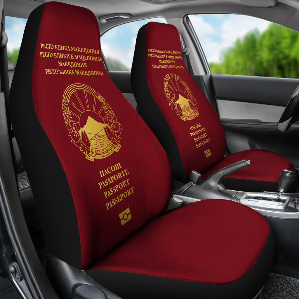 Macedonian Passport - Macedonia Car Seat Cover - BN04 ...