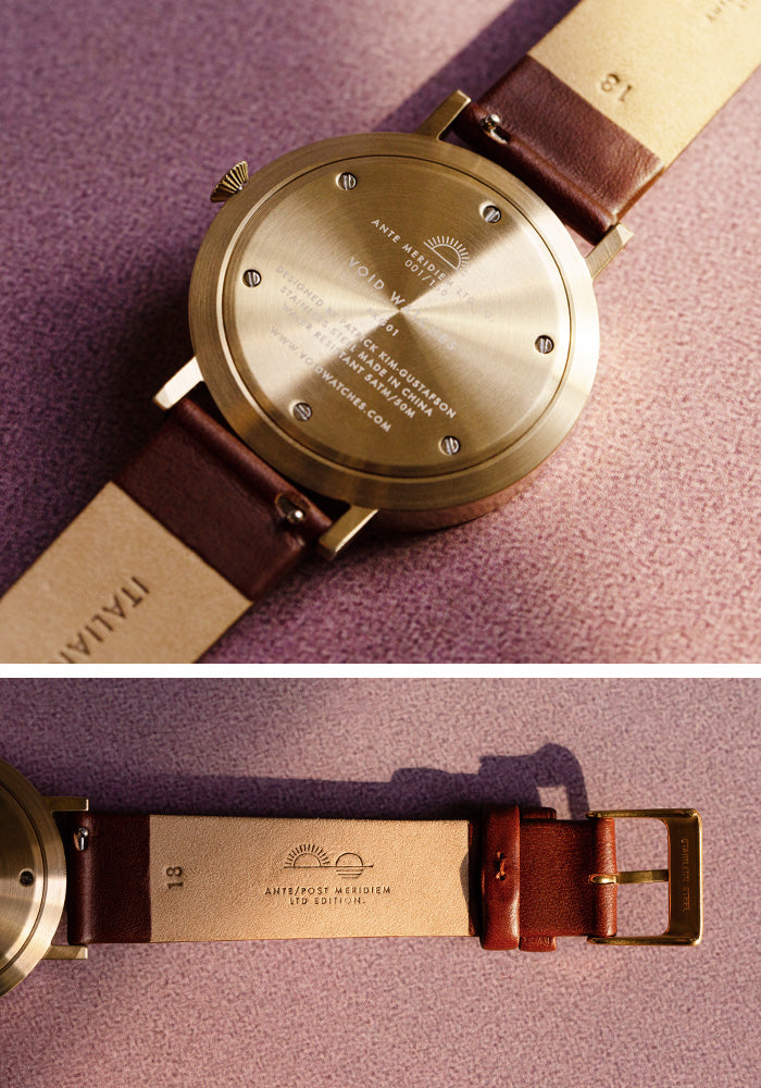 The PKG01-AM Limited Edition from VOID Watches, designed by Patrick Kim-Gustafson.