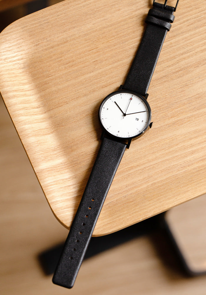 The PKG01-BL/BL/WH from VOID Watches, designed by Patrick Kim-Gustafson.