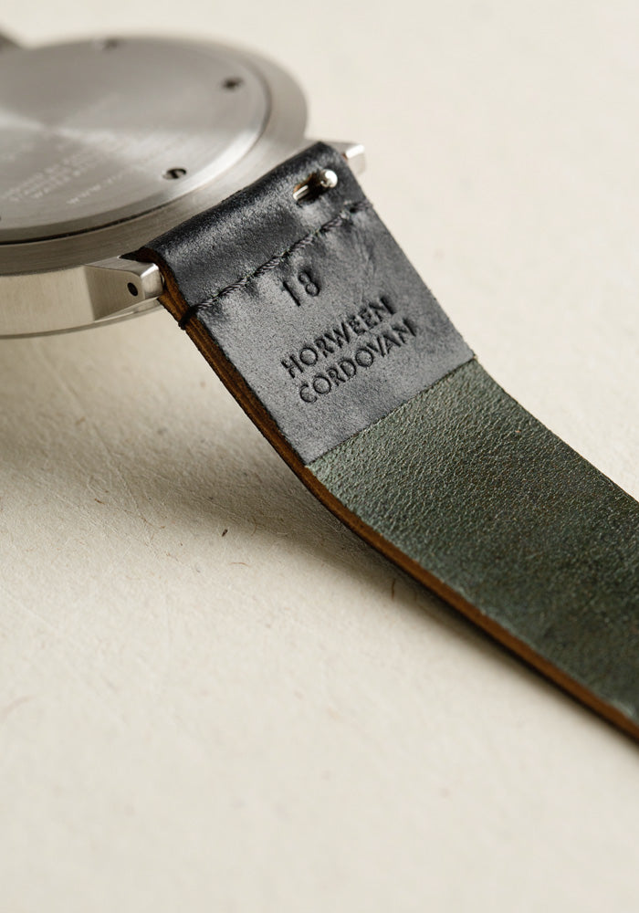 Replacement strap by VOID Watches using Horween Leather
