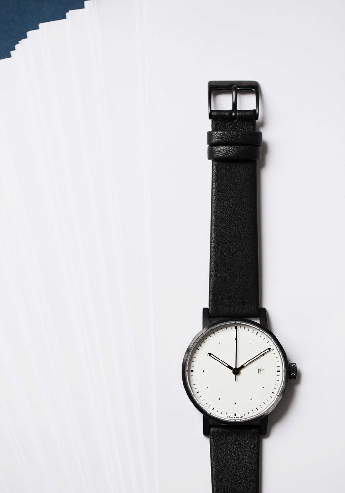 The Limited Edition V03D-Dezeen watch by VOID Watches. Designed by Swedish Designer David Ericsson.