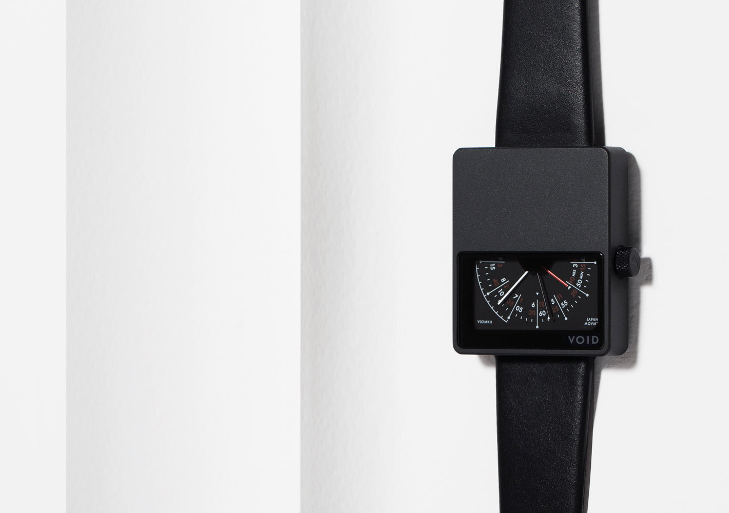 The V02MKII-BL/BL from VOID Watches, designed by David Ericsson.