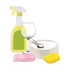 Washing up vector