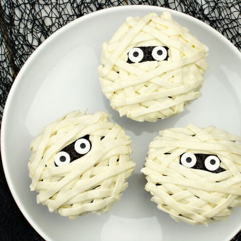 Mummy cupcakes