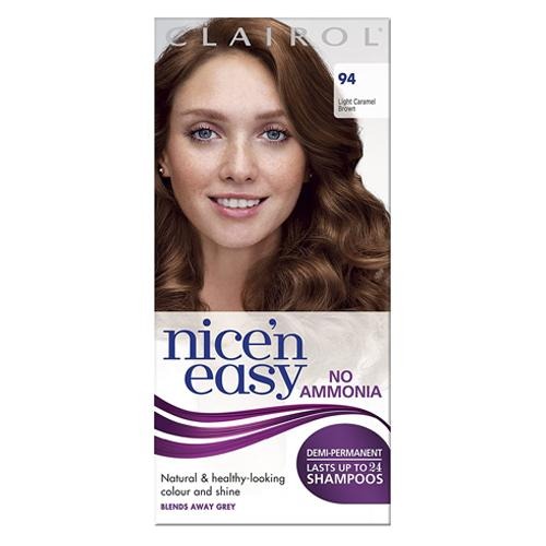 Buy Clairol Nice n Easy Hair Colour Light Caramel Brown — FabFinds