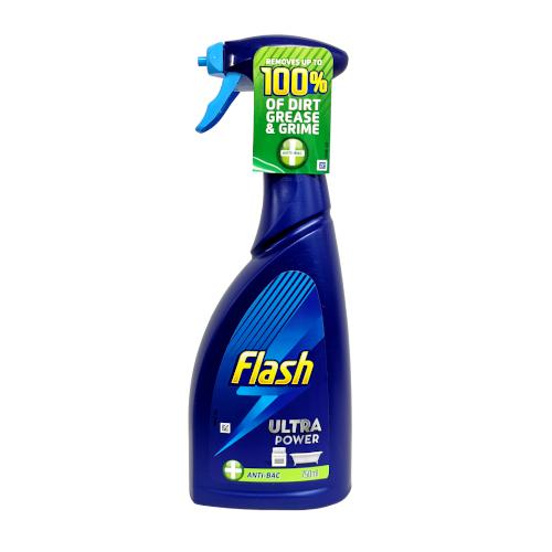 Flash Ultra Power Antibacterial Cleaning Spray 750ml Fabfinds