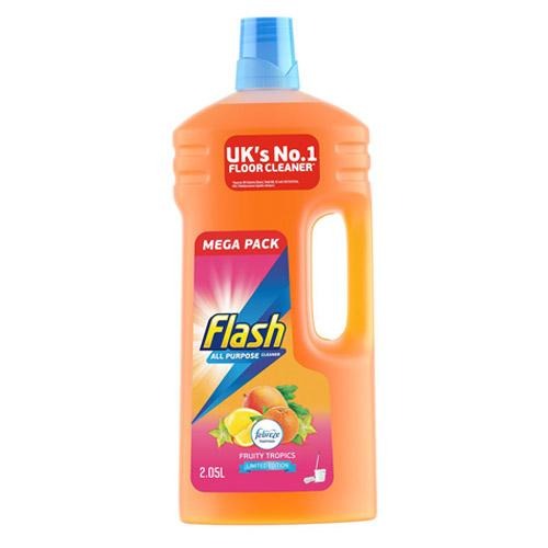 Flash Fruity Tropics All Purpose Cleaning Liquid 2 05l Fabfinds