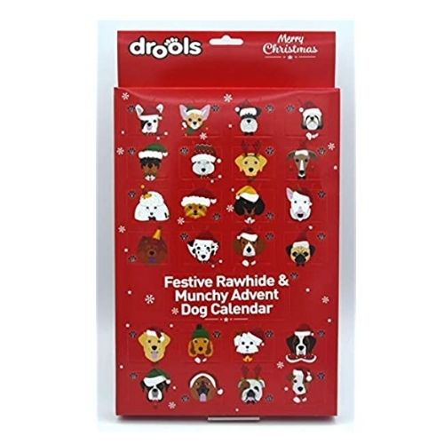 Drools Festive Rawhide & Munchy Advent Dog Calendar FabFinds