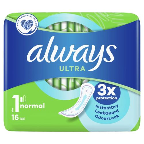 Always Sensitive Normal Ultra (1) Sanitary Pads With Wings