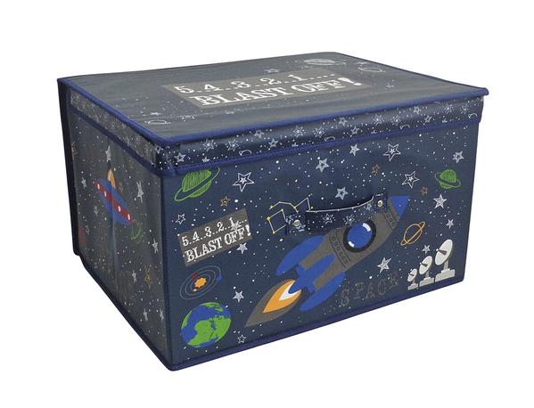 Jumbo Printed Space Theme Kids' Storage Chest - FabFinds