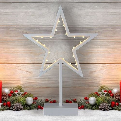 light up standing star