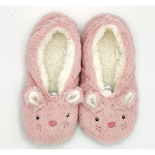 ladies rabbit slippers