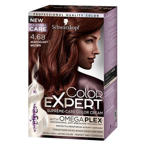Schwarzkopf Color Expert Mahogany Brown Hair Colour 4.68 — FabFinds