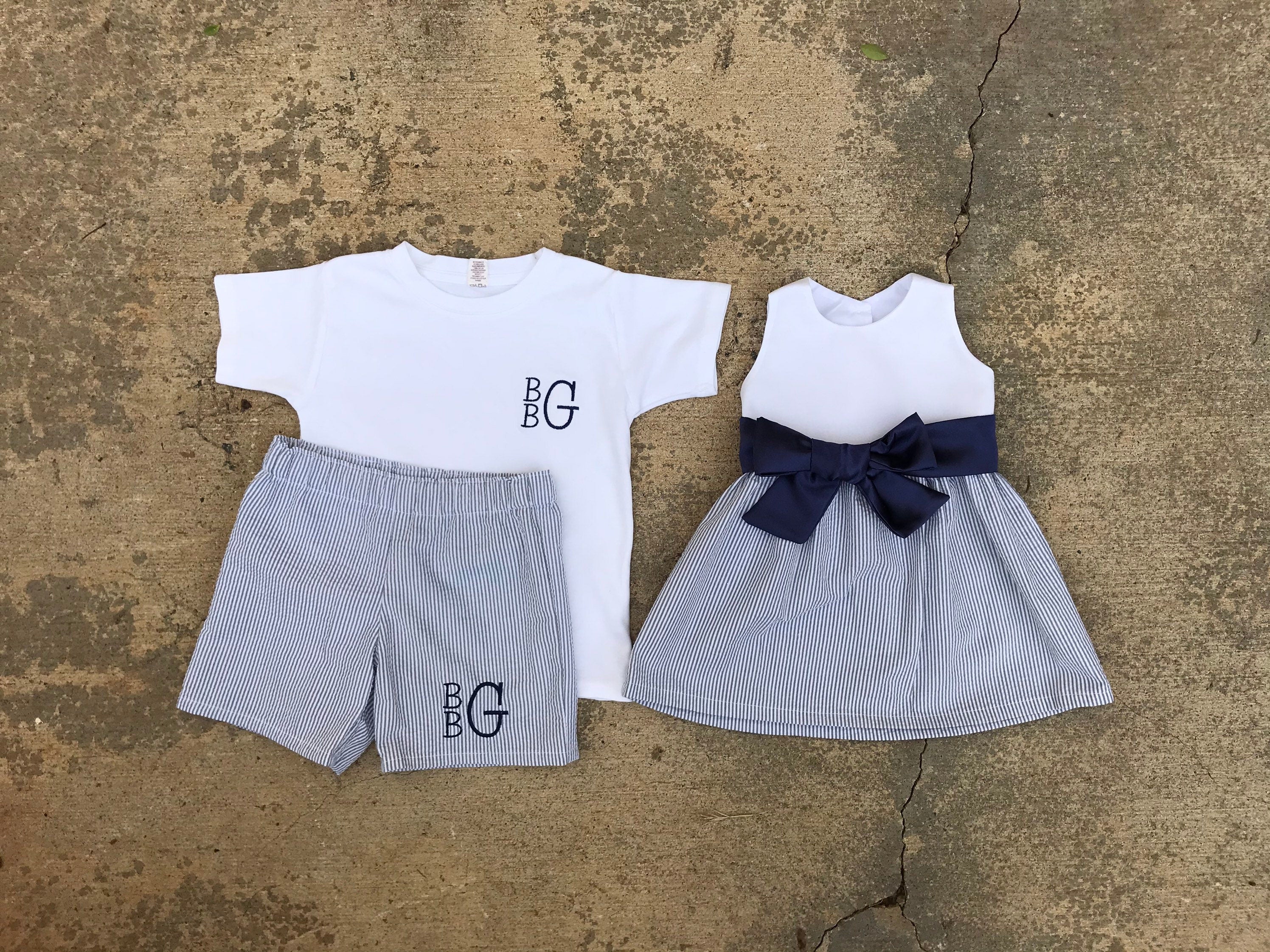 monogrammed easter outfits