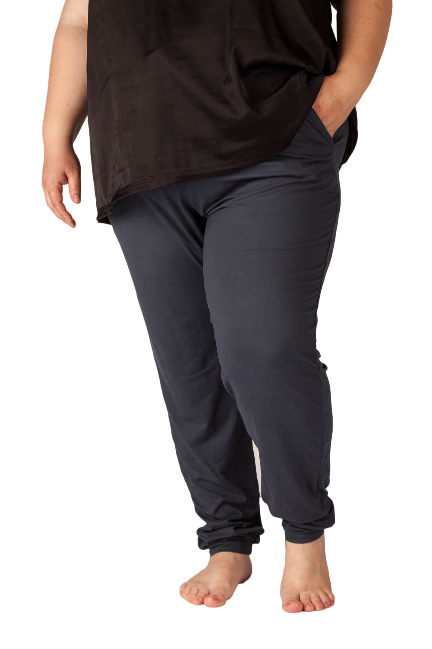 plus size joggers with pockets