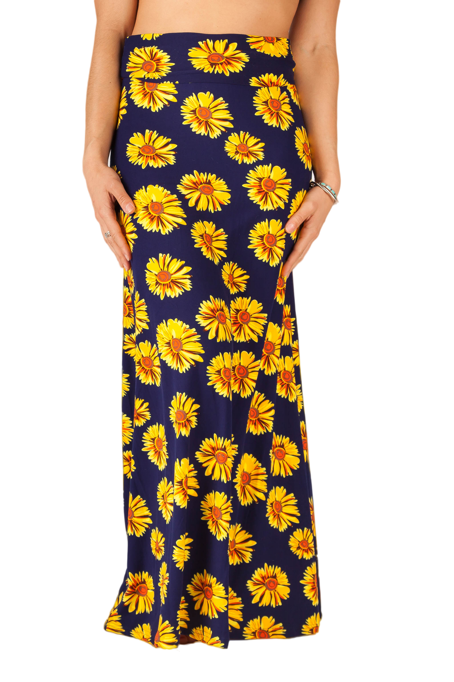 sunflower maxi skirt