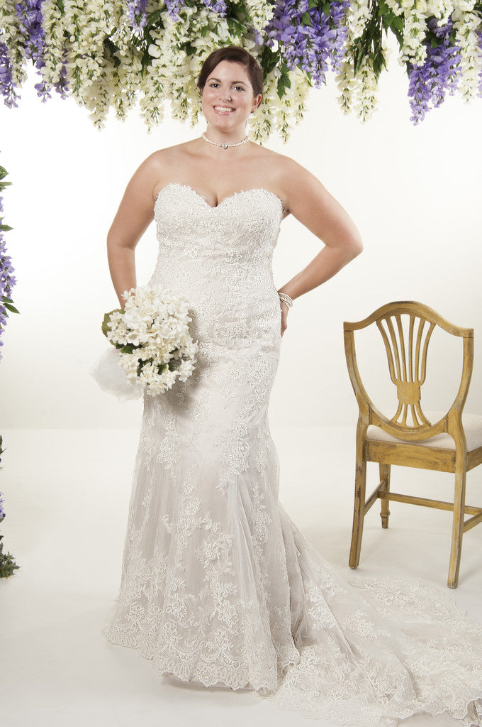 size 24 wedding dress