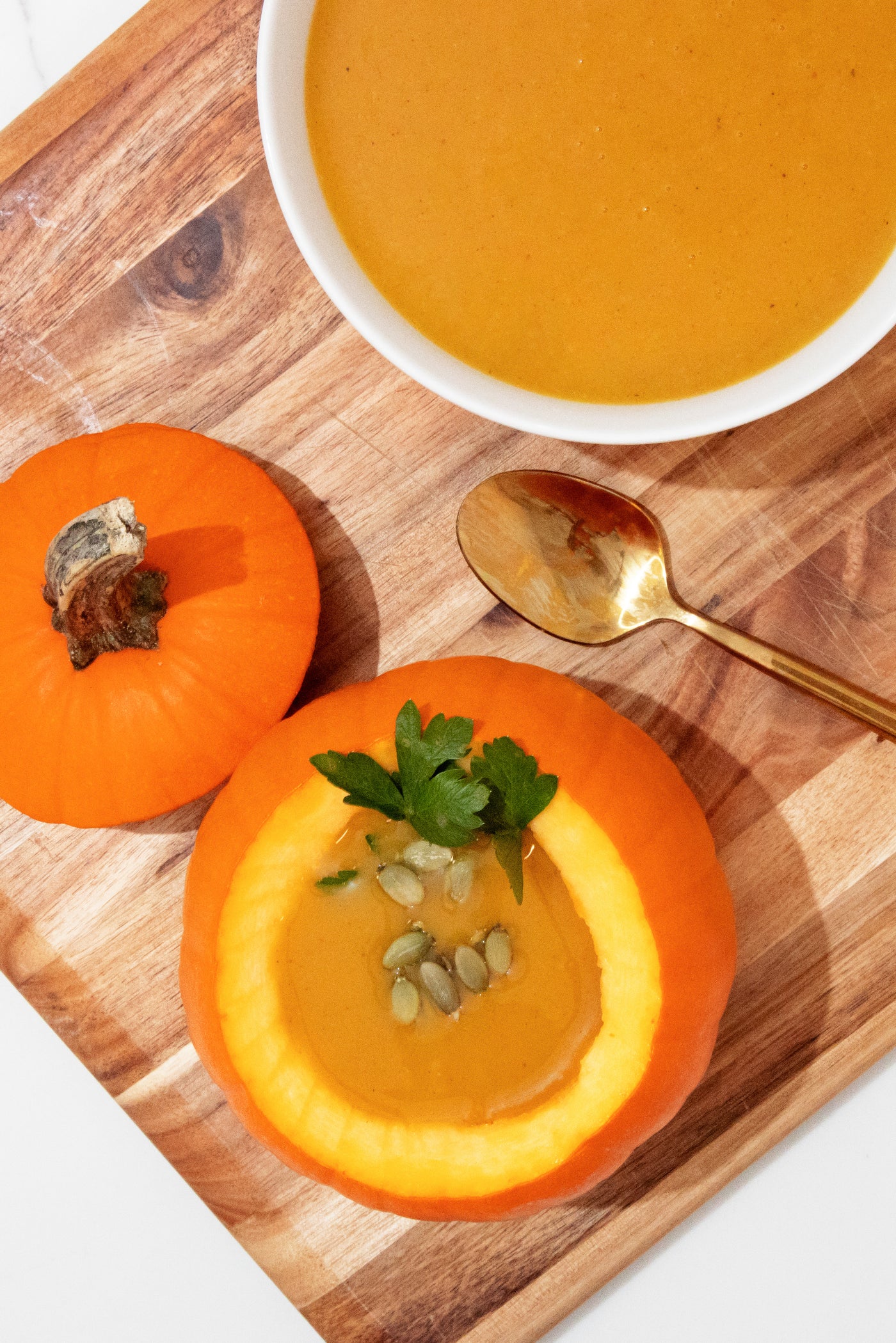 This Simple Pumpkin Soup Recipe Will Warm You Up All Winter Long ...