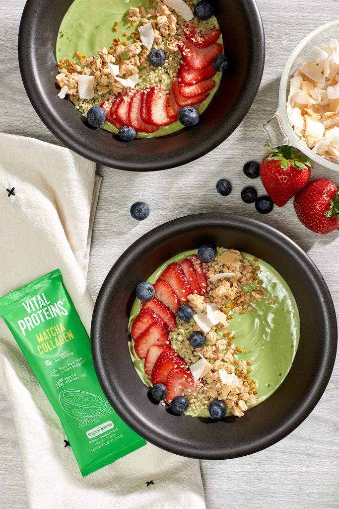 matcha smoothie bowl