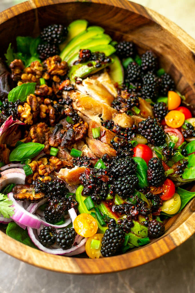 Blackberry chicken salad recipe