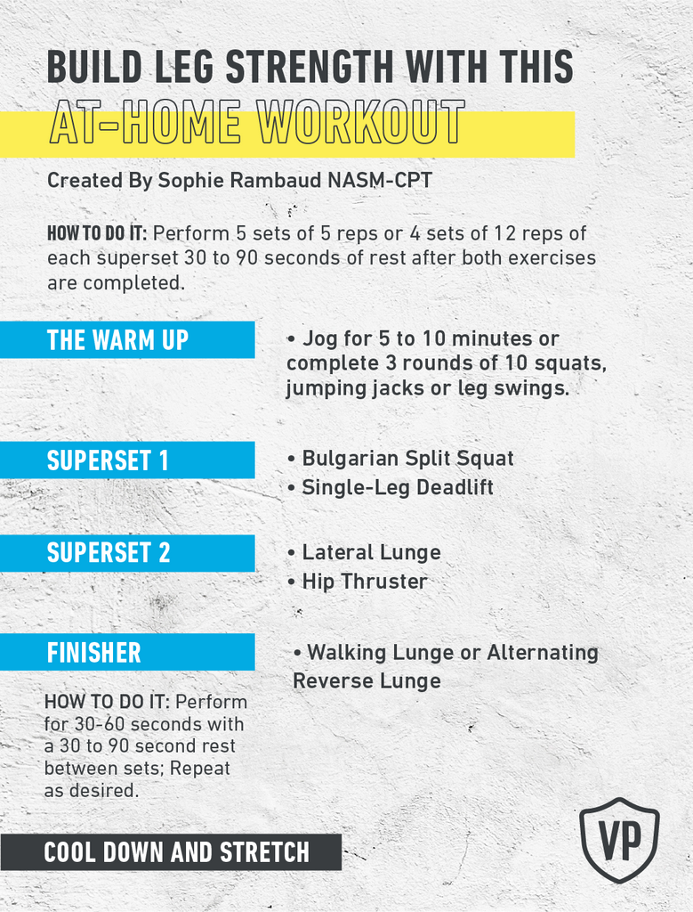 leg workouts at home