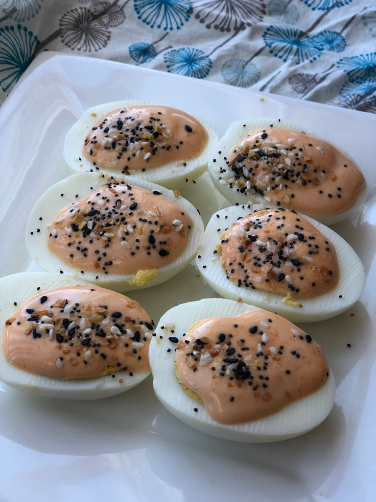 hard boiled eggs