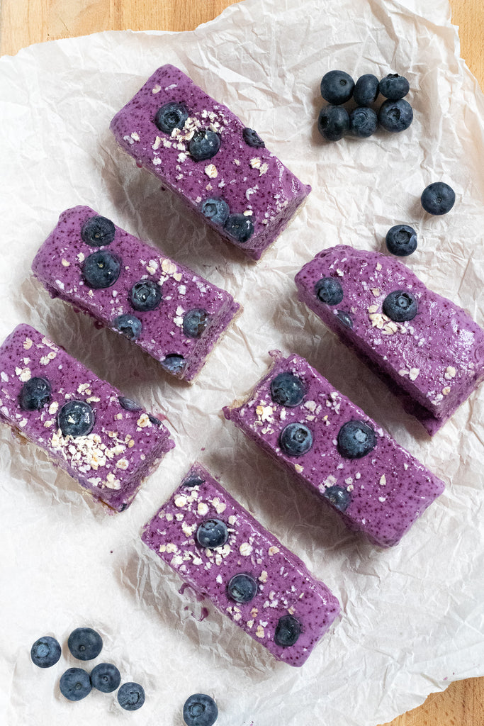 blueberry yogurt bars