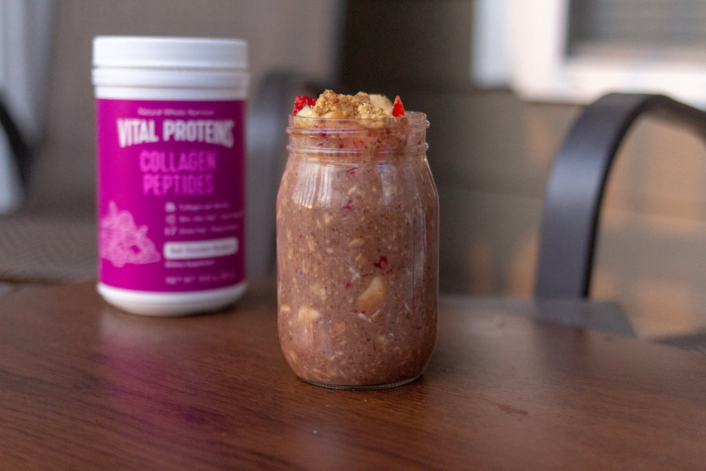 chunky monkey overnight oats