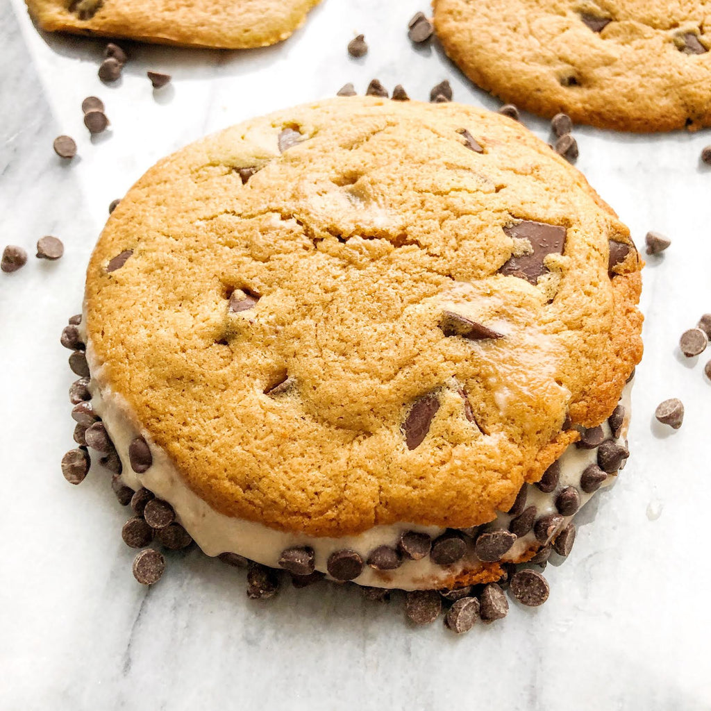 ice cream cookie sandwich