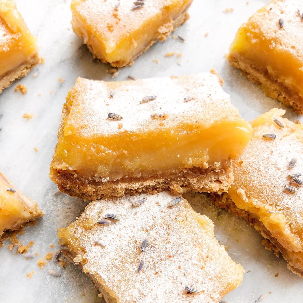 lavender lemon bars