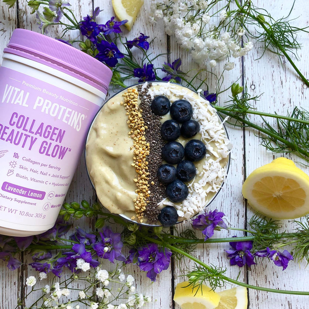 lavender lemon smoothie bowl recipe