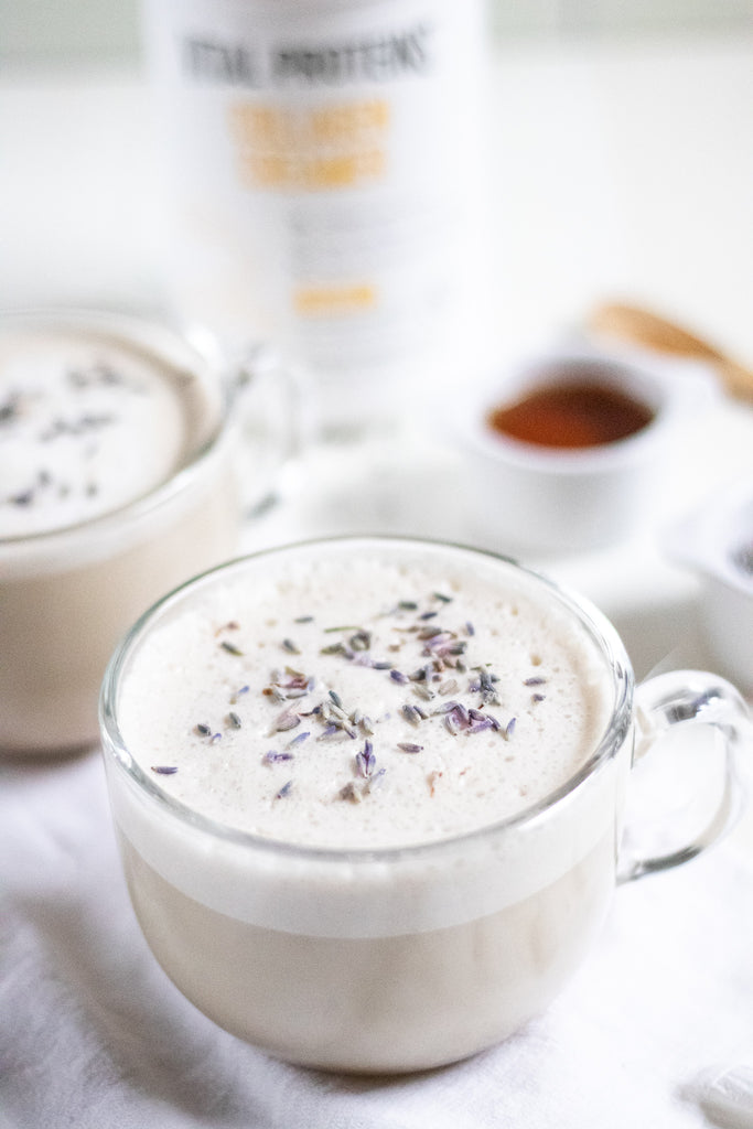 lavender vanilla latte