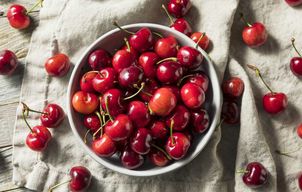 cherries summer food