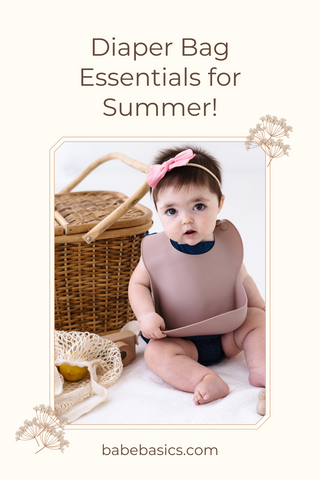 diaper bag essentials for babies in summer