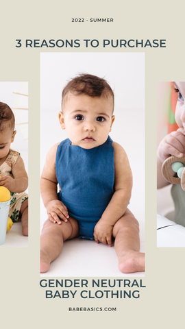 3 Reasons To Purchase Gender Neutral Baby Clothing