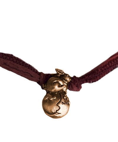 catherine michiels Bracelet charm Usagi en bronze